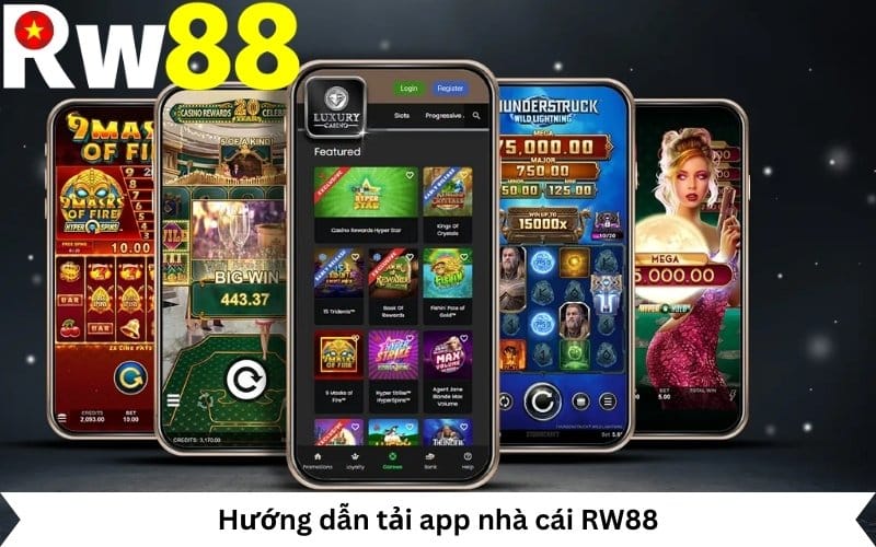 hướng dẫn tải app RW88