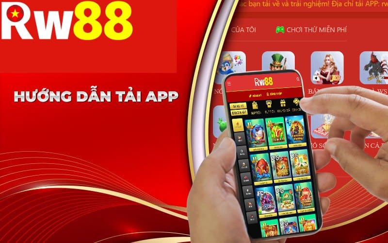 hướng dẫn tải app nhà cái RW88