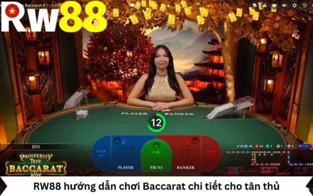 RW88 hướng dẫn chơi Baccarat